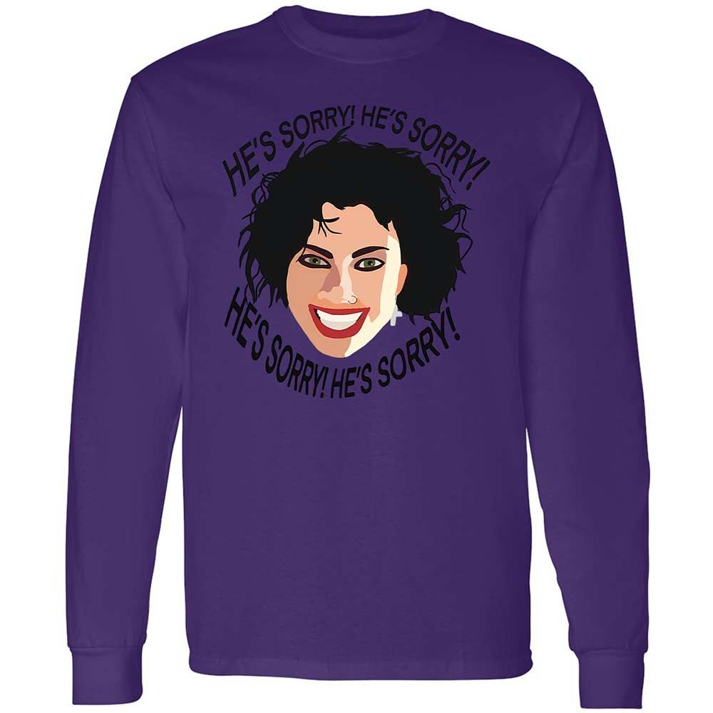 Long Sleeve T-Shirt - MNJNQDBA - Purple - 9