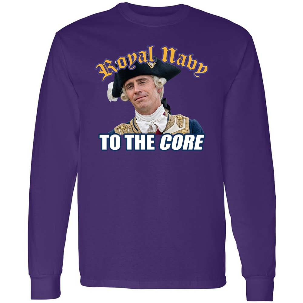 Long Sleeve T-Shirt - RE2HNPXA - Purple - 9