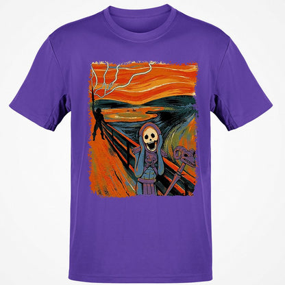 Classic Unisex T-Shirt - RX9WU1QH - Purple - 9