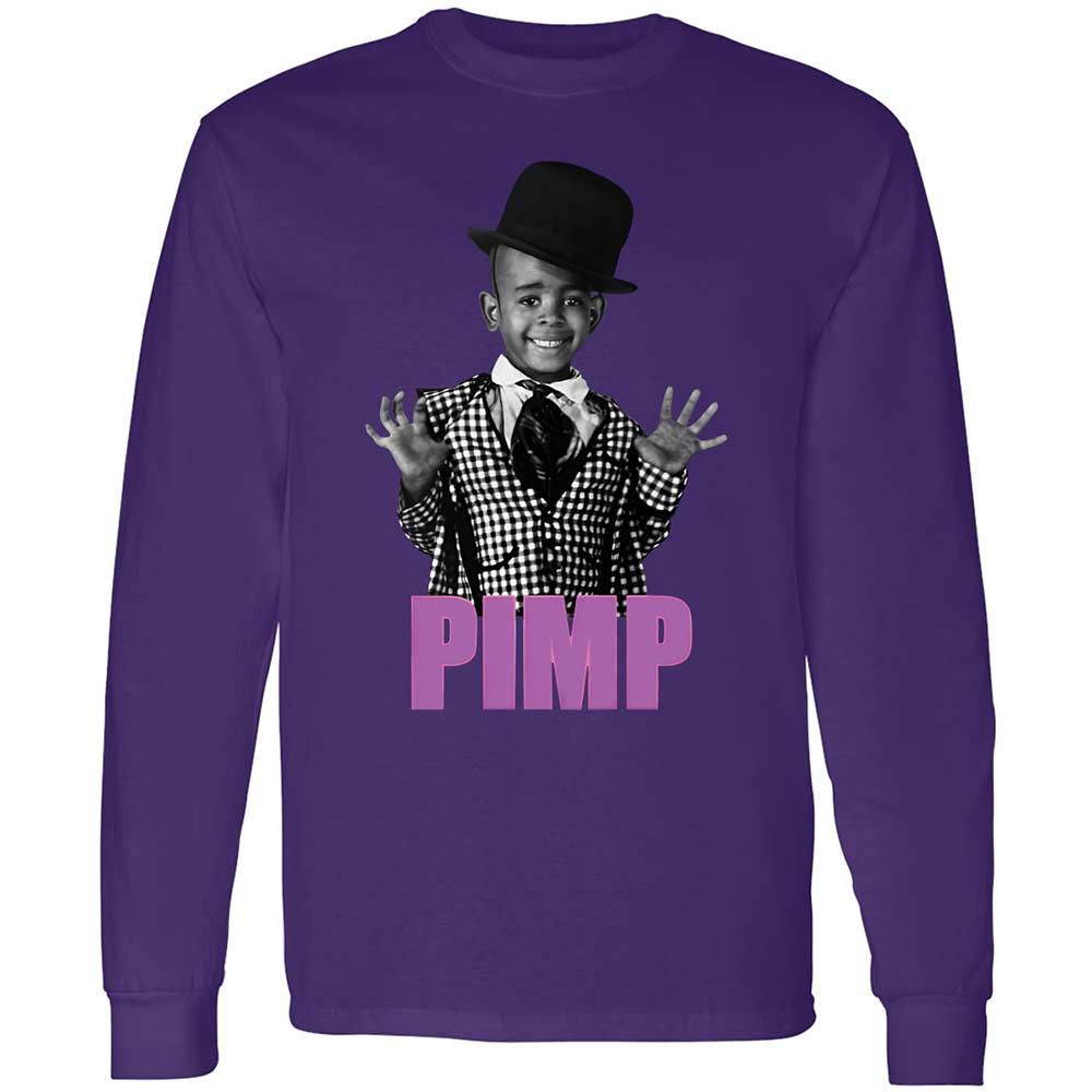 Long Sleeve T-Shirt - ZU39TEZM - Purple - 9