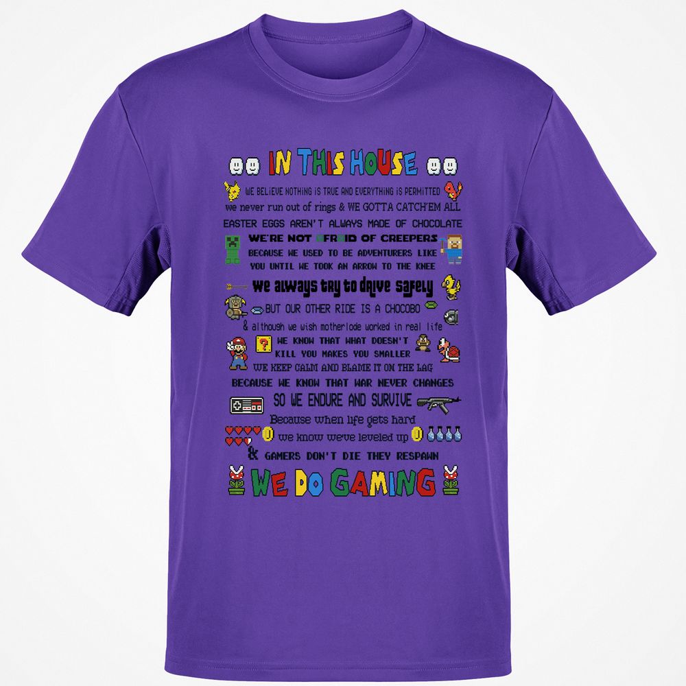 Classic Unisex T-Shirt - JVFK4642 - Purple - 9