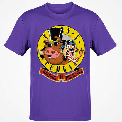 Classic Unisex T-Shirt - Black - Purple - 9