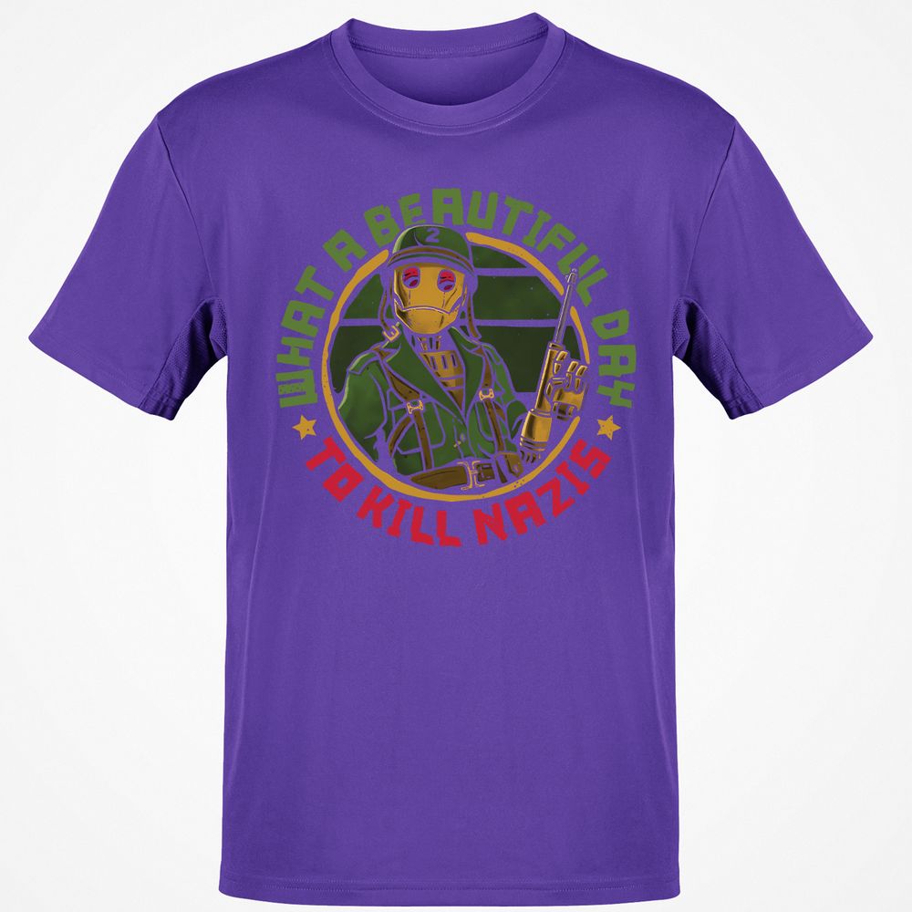 Classic Unisex T-Shirt - Q6T1GFBX - Purple - 9
