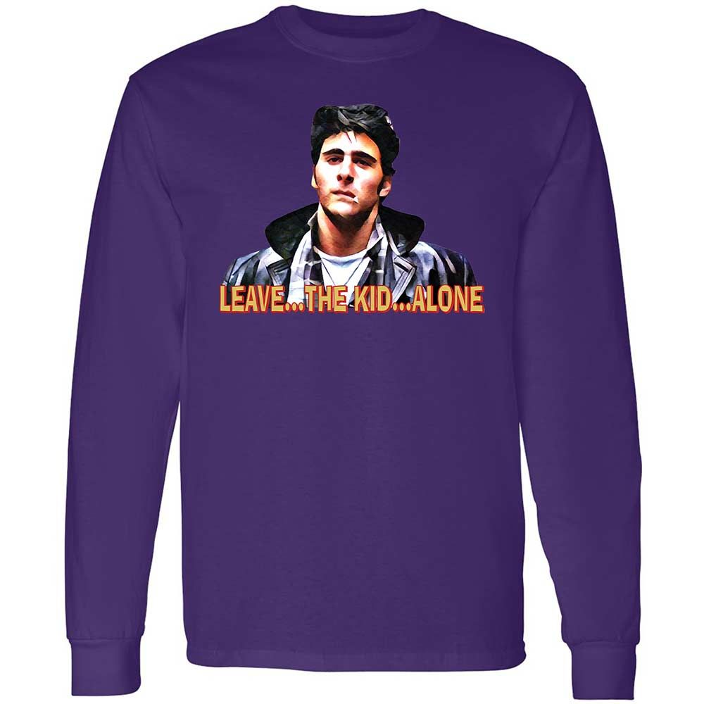 Long Sleeve T-Shirt - DZB7PK5C - Purple - 9