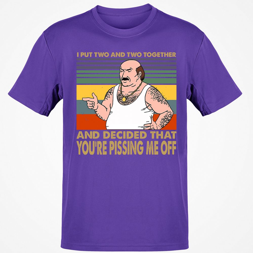 Classic Unisex T-Shirt - VLXLFSZQ - Purple - 9