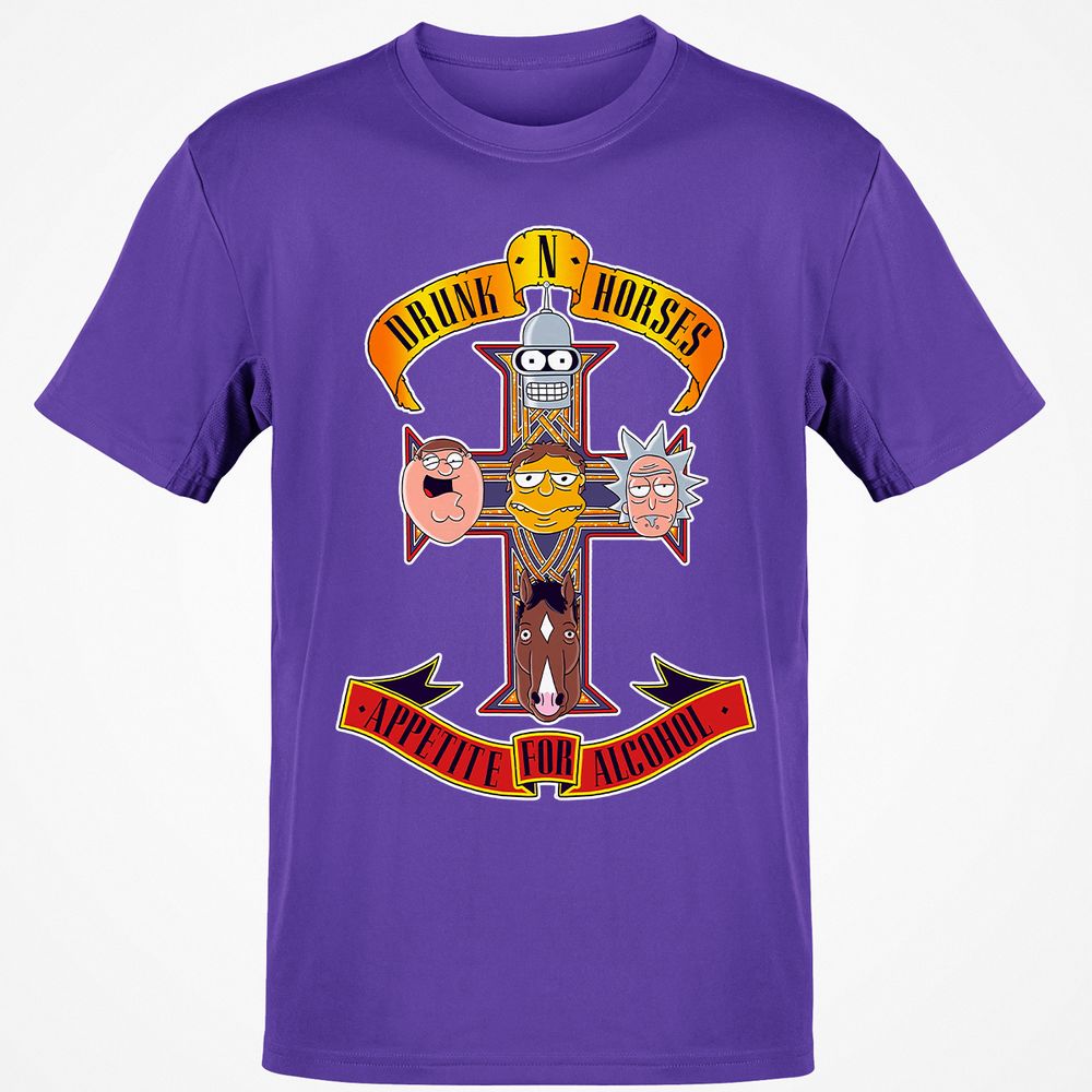 Classic Unisex T-Shirt - L41B8X7T - Purple - 9