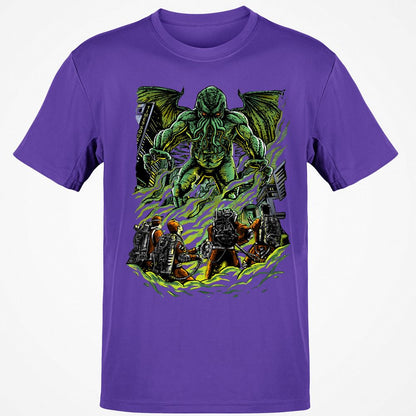 Classic Unisex T-Shirt - Z5U6XZYZ - Purple - 9