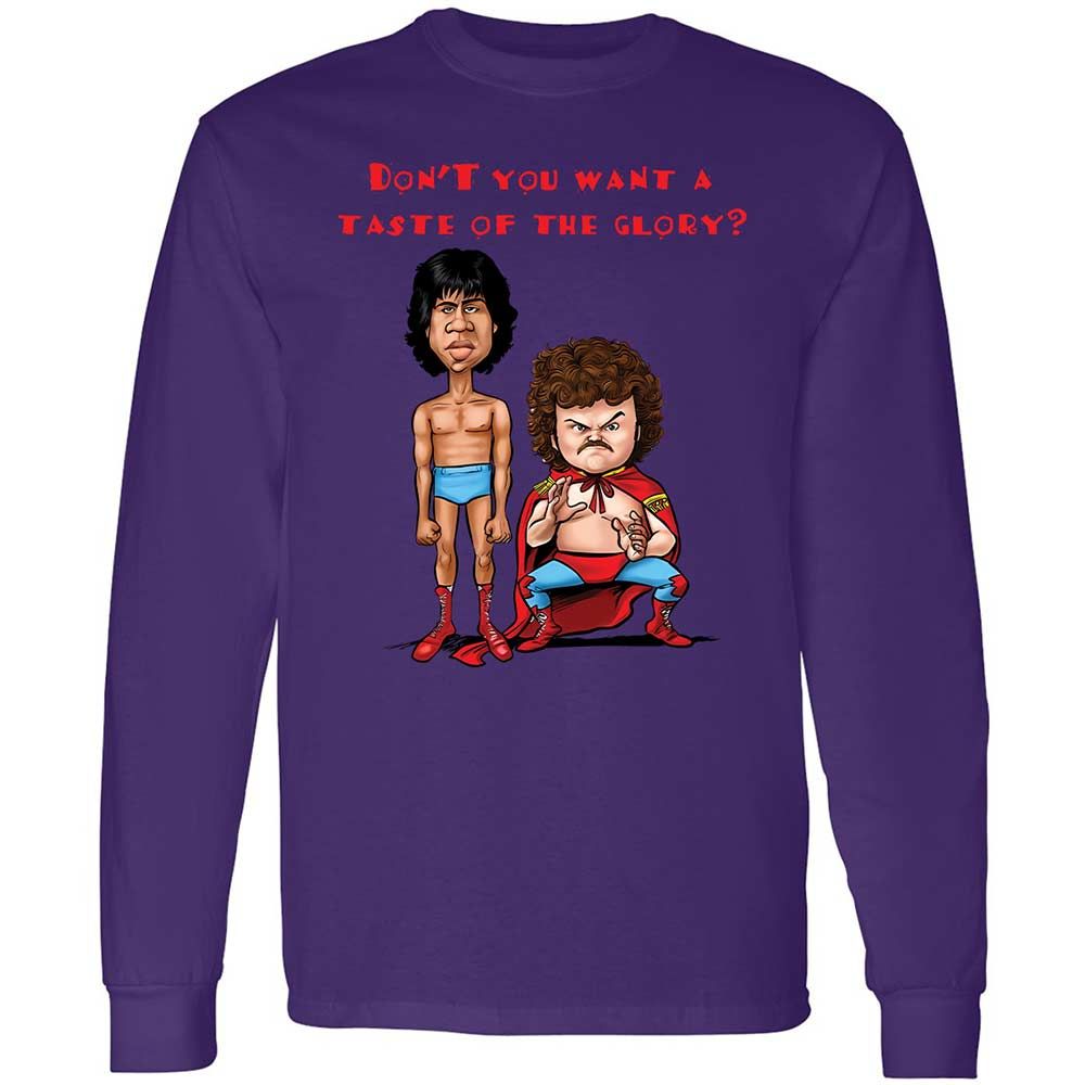 Long Sleeve T-Shirt - N4F6B9BY - Purple - 9