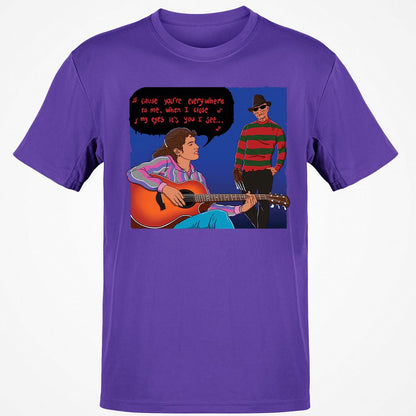 Classic Unisex T-Shirt - E5JCCXHB - Purple - 9