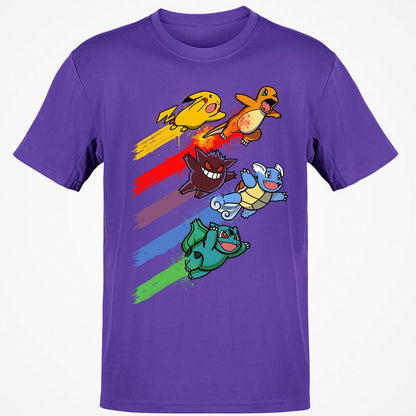 Classic Unisex T-Shirt - T4TCQP57 - Purple - 9