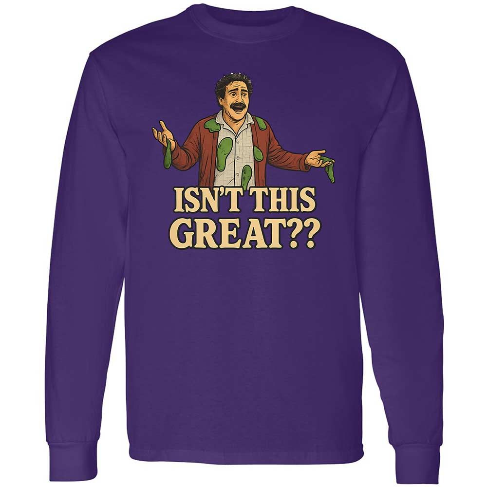 Long Sleeve T-Shirt - 9XRM5CA7 - Purple - 9