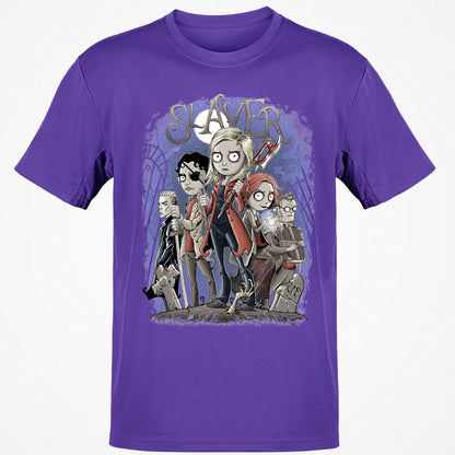 Classic Unisex T-Shirt - PJR4CUEC - Purple - 9