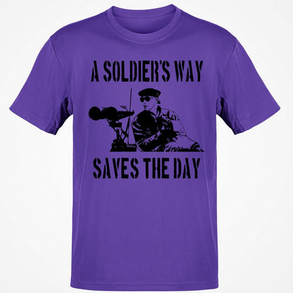 Classic Unisex T-Shirt - K3LWA2ST - Purple - 9