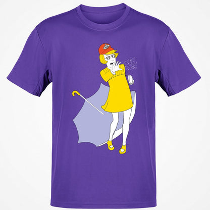 Classic Unisex T-Shirt - LL5MVQ1Z - Purple - 9