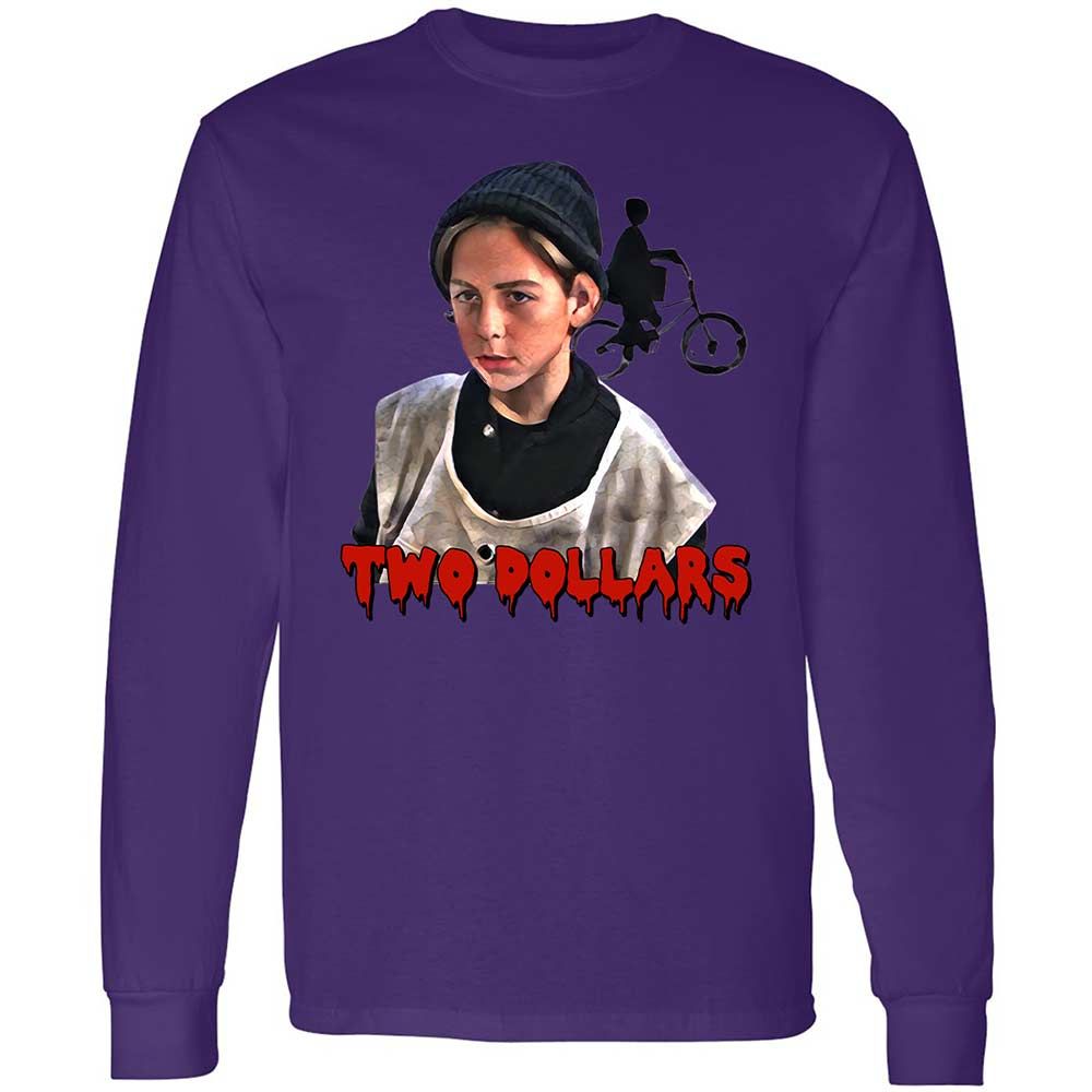 Long Sleeve T-Shirt - BRHNM7R6 - Purple - 9