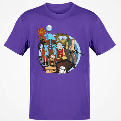 Classic Unisex T-Shirt - X316XWQG - Purple - 9