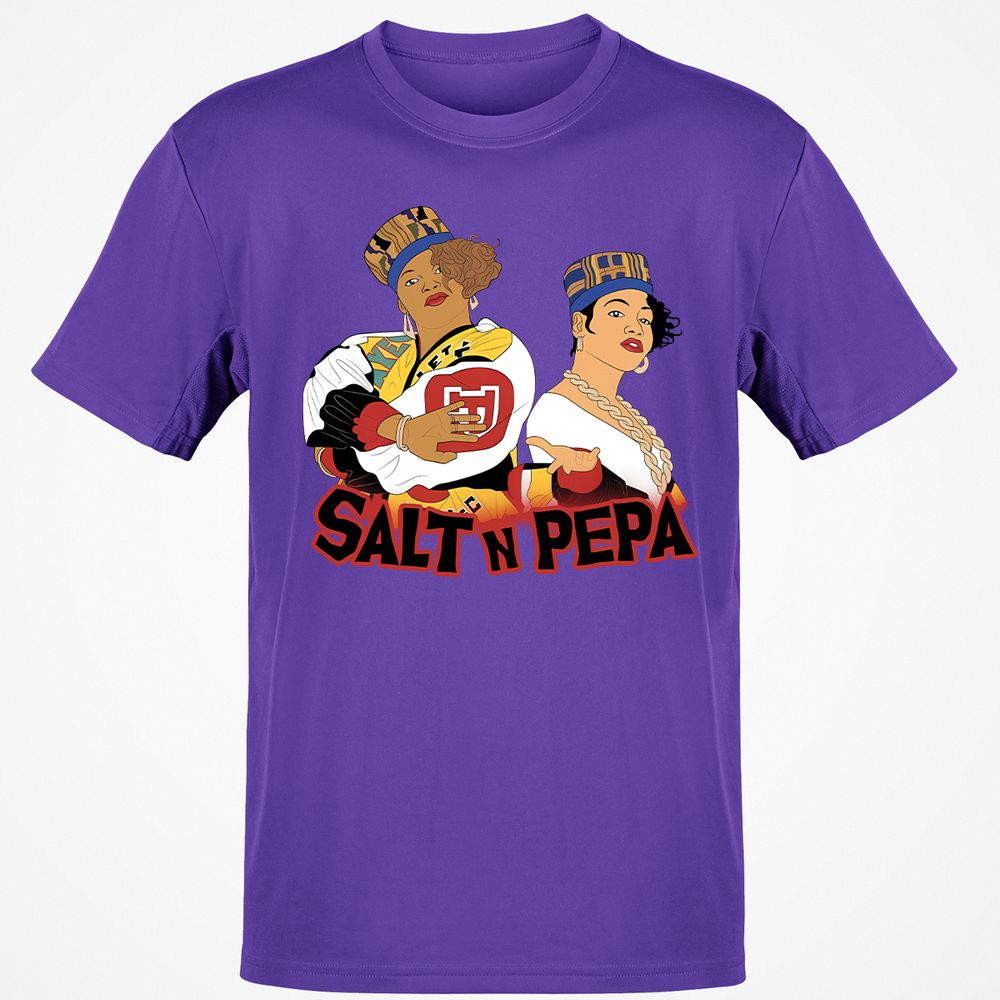 Classic Unisex T-Shirt - White - Purple - 9