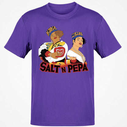 Classic Unisex T-Shirt - White - Purple - 9