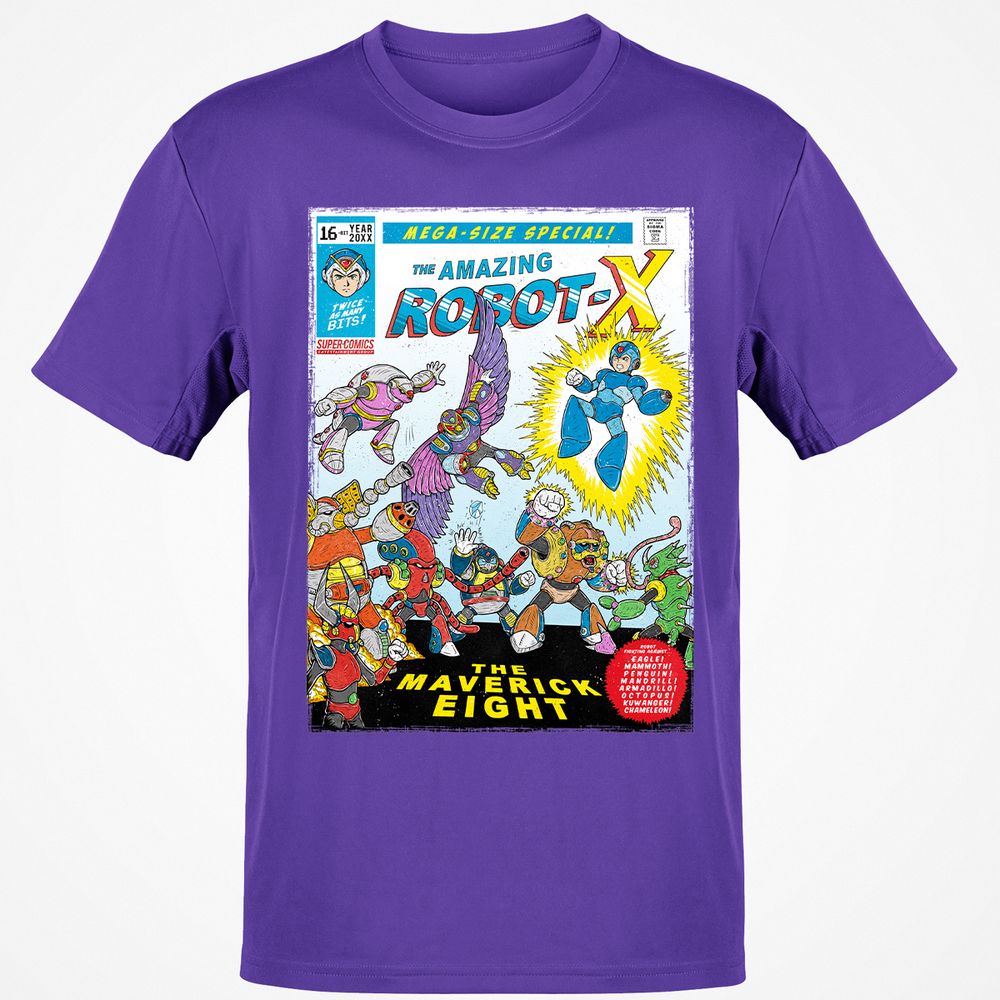 Classic Unisex T-Shirt - 6J9DBTKV - Purple - 9