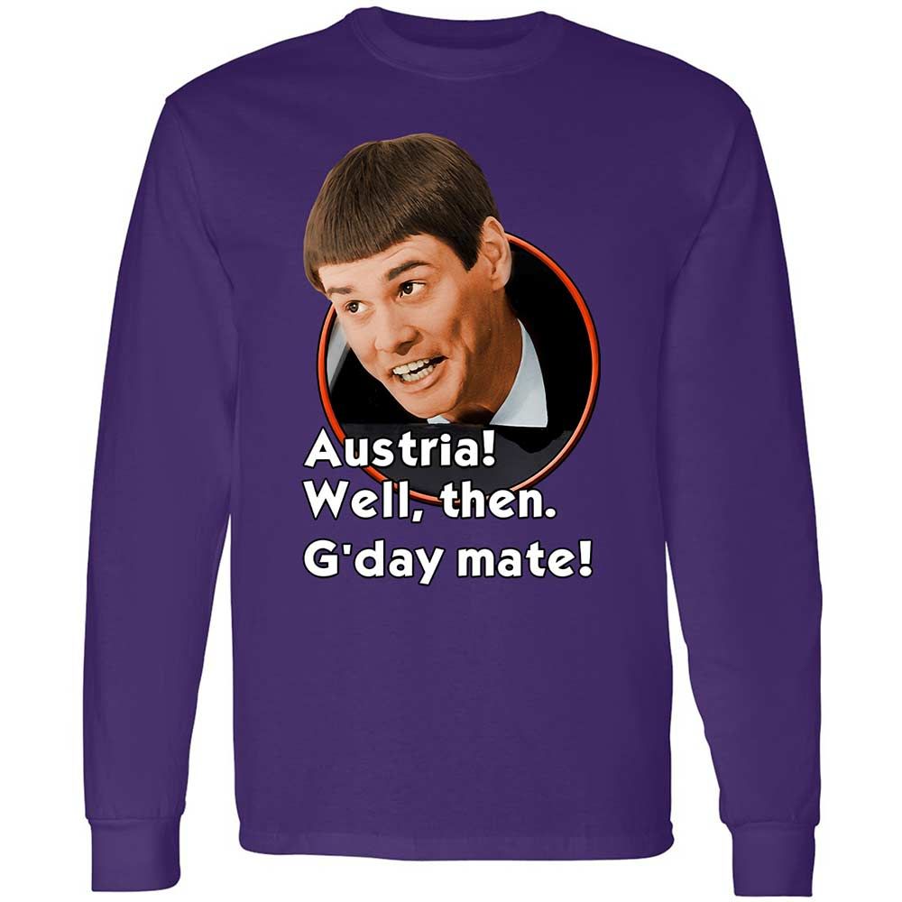 Long Sleeve T-Shirt - 5271Y3Q4 - Purple - 9