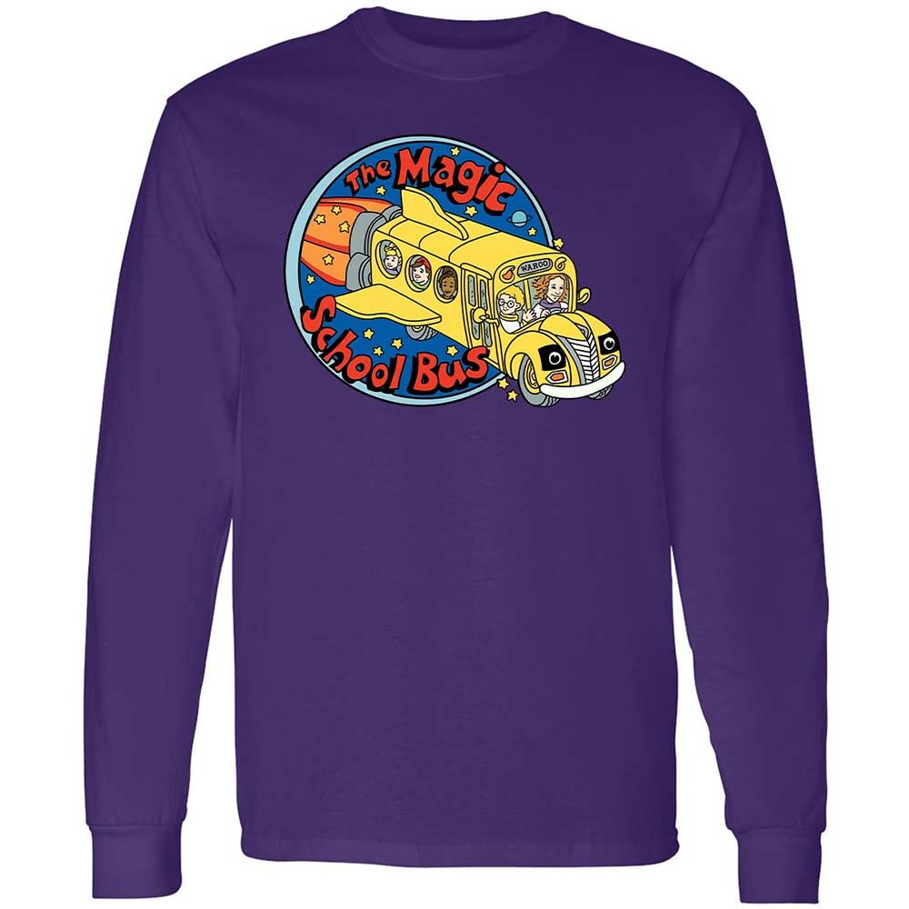 Long Sleeve T-Shirt - Z96PDKFL - Purple - 9