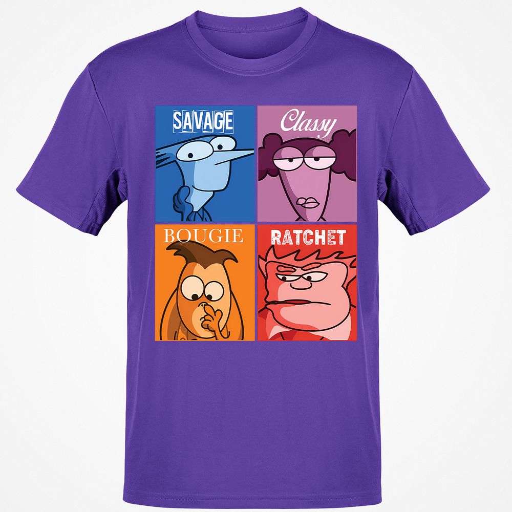 Classic Unisex T-Shirt - S63BCLGH - Purple - 9