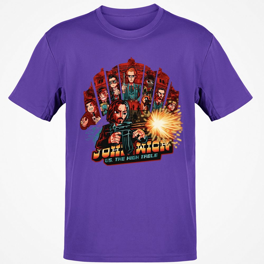 Classic Unisex T-Shirt - 6EBAD6AE - Purple - 9