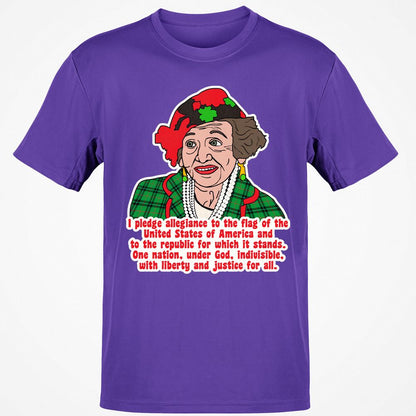 Classic Unisex T-Shirt - 6ADGCR9D - Purple - 9