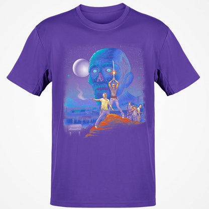 Classic Unisex T-Shirt - LM685KH8 - Purple - 9