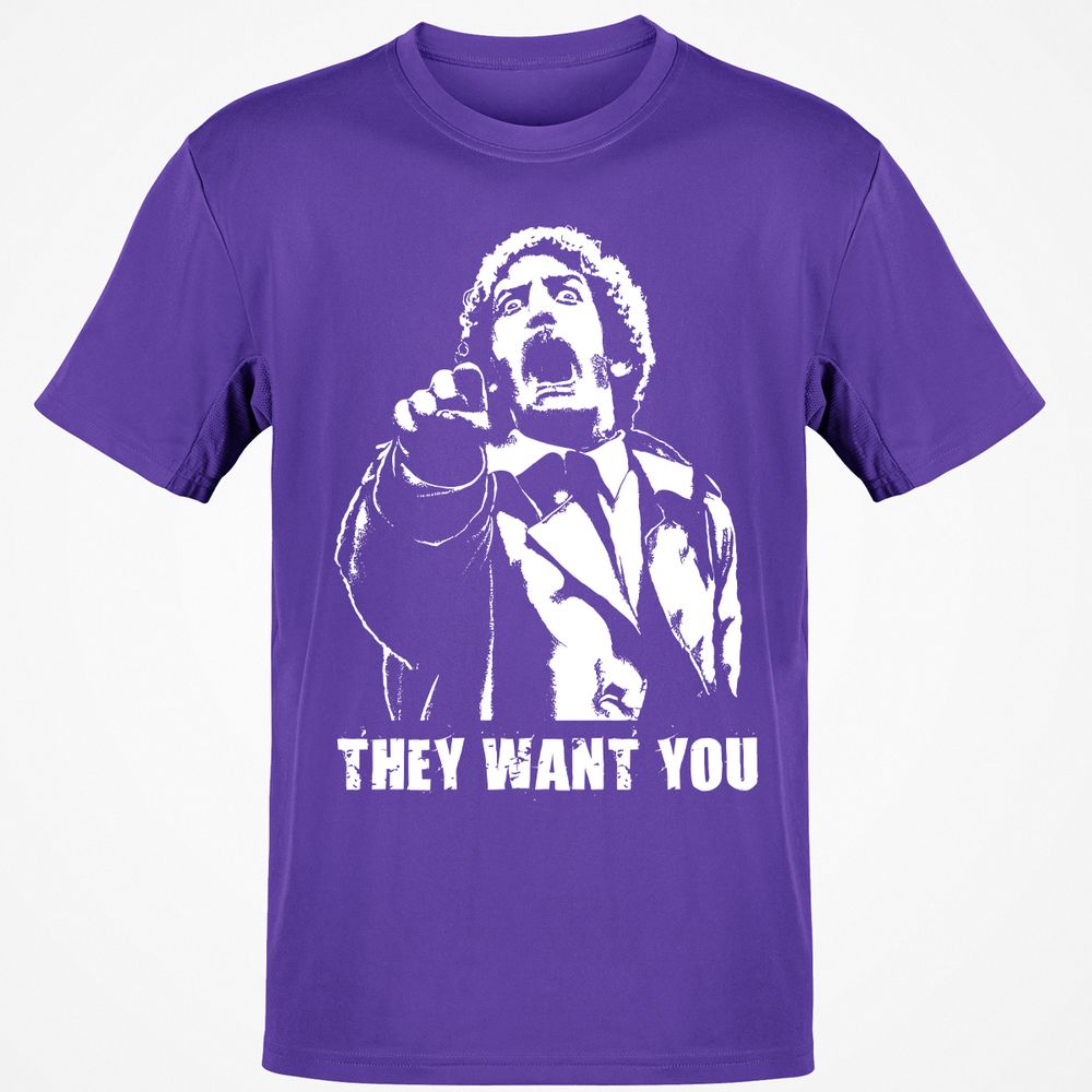 Classic Unisex T-Shirt - DE7MANX4 - Purple - 9
