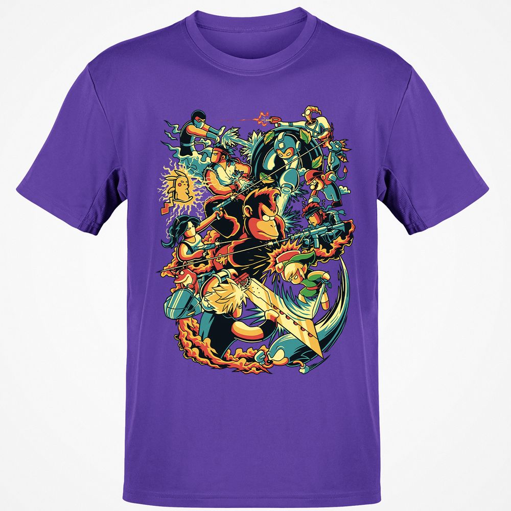 Classic Unisex T-Shirt - BJV6G5NS - Purple - 9