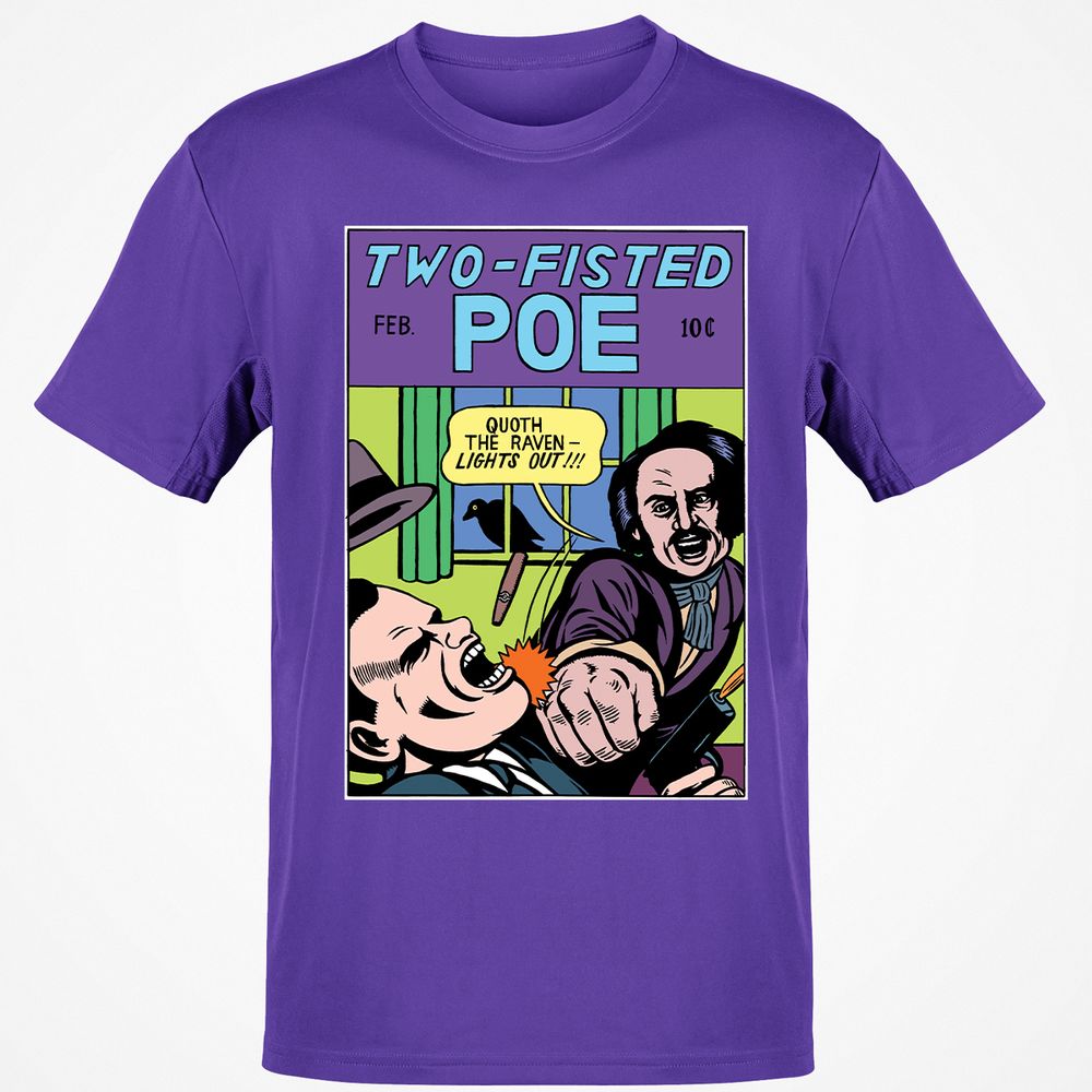 Classic Unisex T-Shirt - QV6QCHC8 - Purple - 9