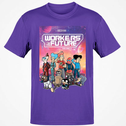 Classic Unisex T-Shirt - 5BKFHCTQ - Purple - 9