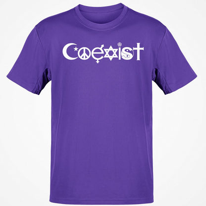 Classic Unisex T-Shirt - HRAWBLT7 - Purple - 9