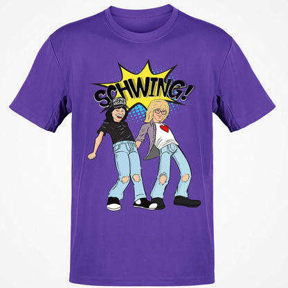 Classic Unisex T-Shirt - KU7HN9YT - Purple - 9
