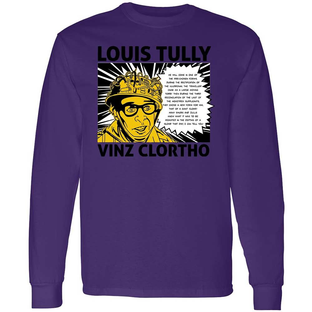 Long Sleeve T-Shirt - VQBVL2X6 - Purple - 9