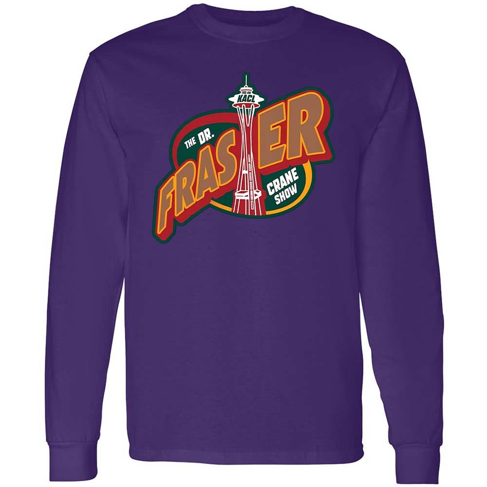 Long Sleeve T-Shirt - QPWD2G9K - Purple - 9