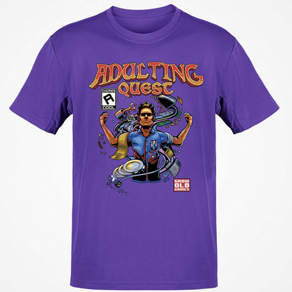 Classic Unisex T-Shirt - XKWCFCN8 - Purple - 9