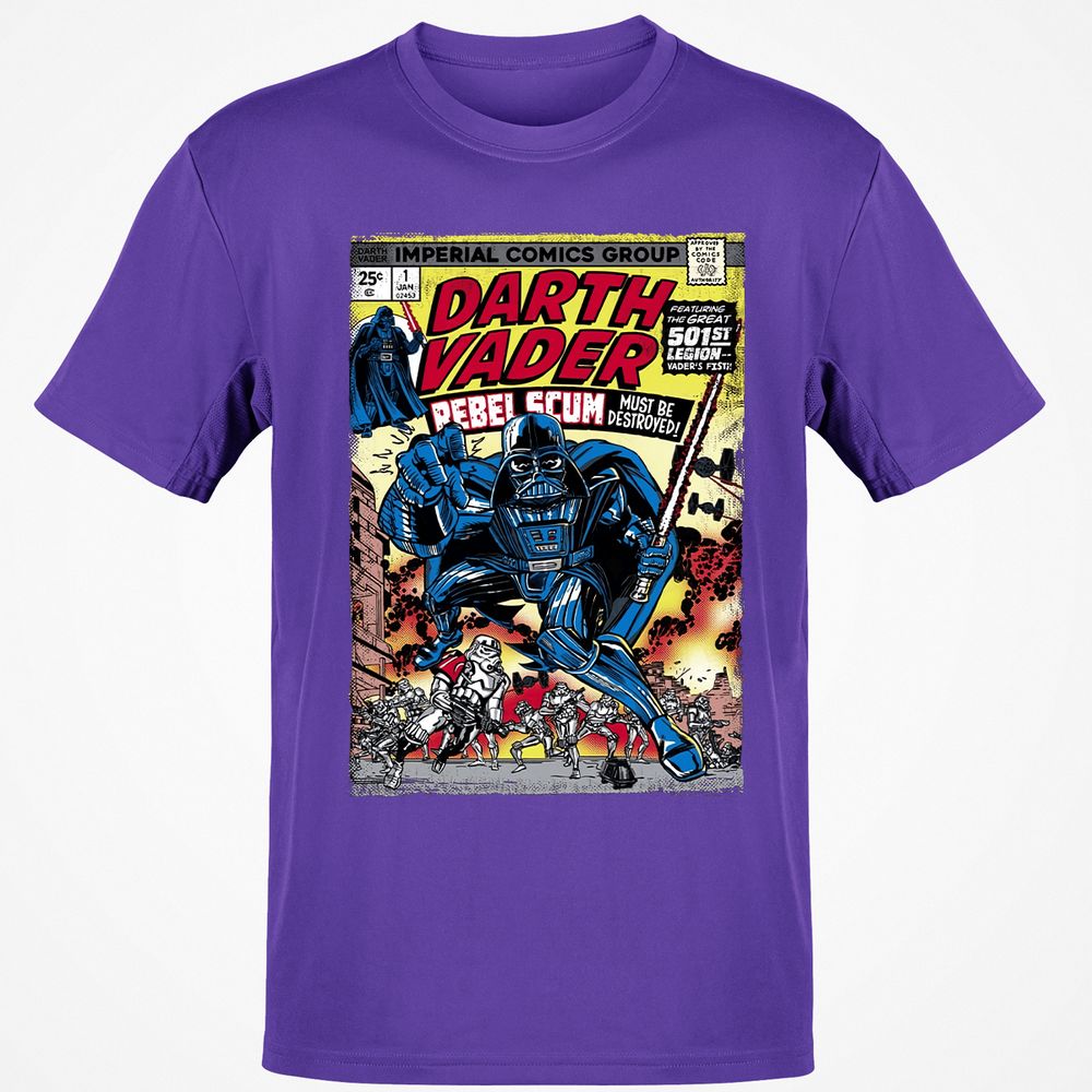 Classic Unisex T-Shirt - H8WLJU74 - Purple - 9