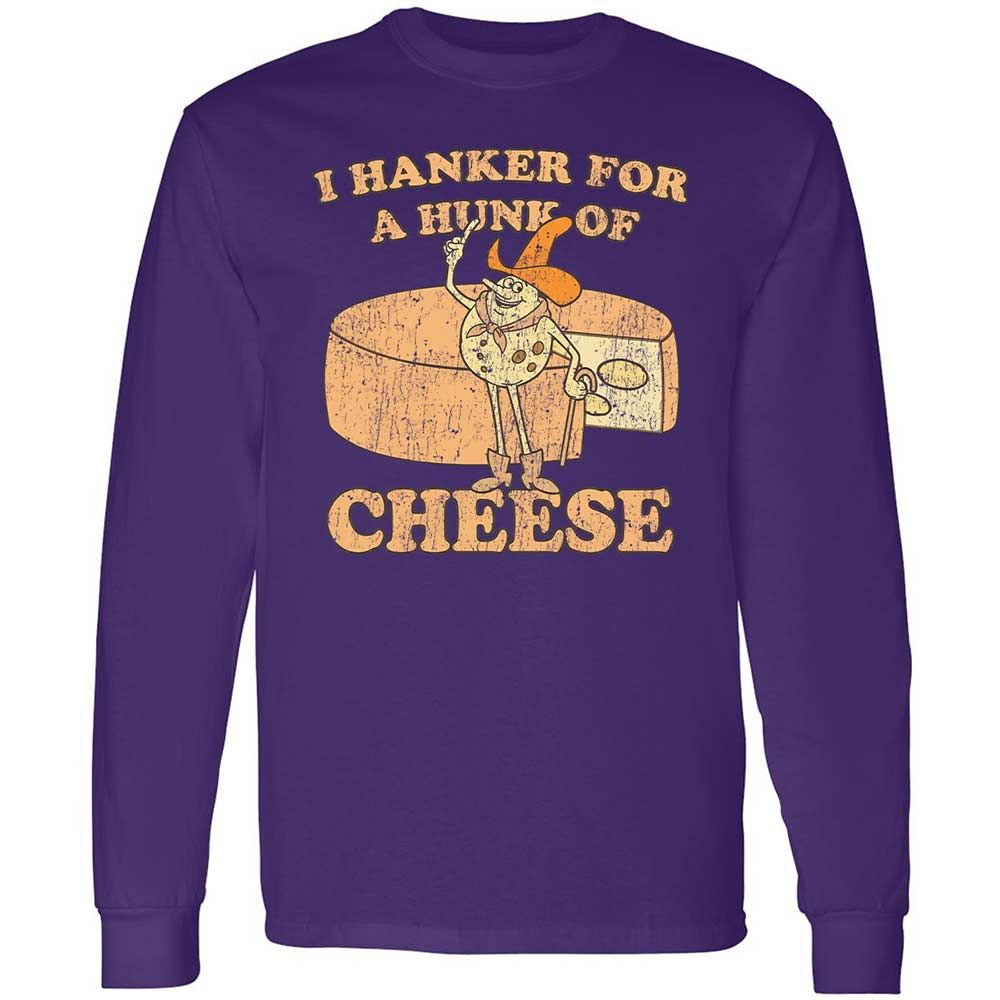 Hanker For A Hunk Of Cheese - Purple - 9