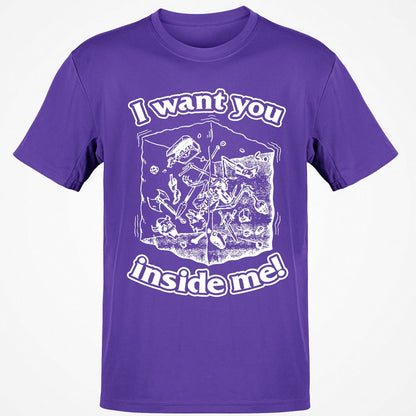 Classic Unisex T-Shirt - UE3GCHFC - Purple - 9