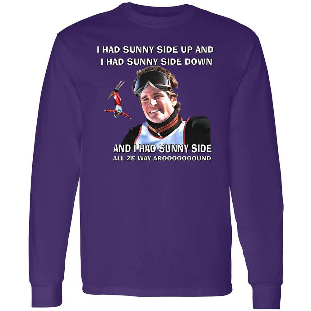 Long Sleeve T-Shirt - W6LFUTF5 - Purple - 9