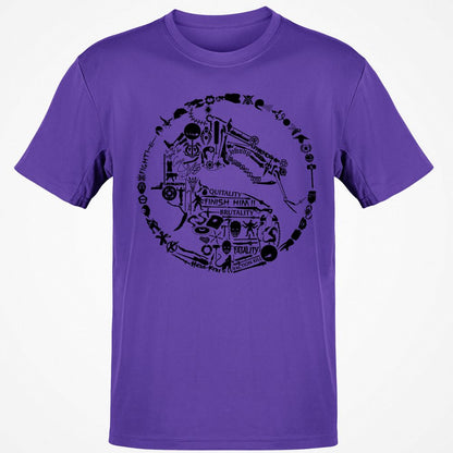 Classic Unisex T-Shirt - VF7E71ZD - Purple - 9