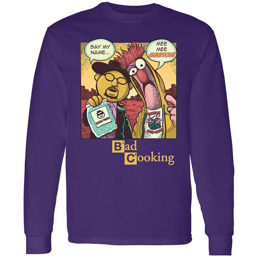 Long Sleeve T-Shirt - DKHZLXDK - Purple - 9