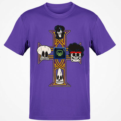 Classic Unisex T-Shirt - 3BE8D4NP - Purple - 9