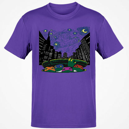 Classic Unisex T-Shirt - 6M3QJE47 - Purple - 9