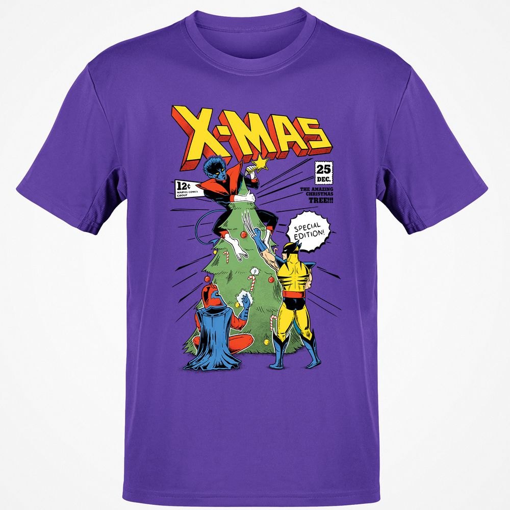 Classic Unisex T-Shirt - C4XCCSVK - Purple - 9