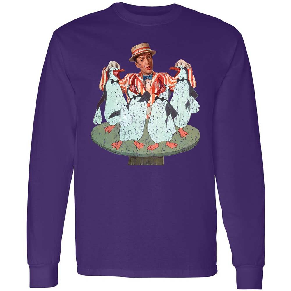 Long Sleeve T-Shirt - 5PB7KF57 - Purple - 9