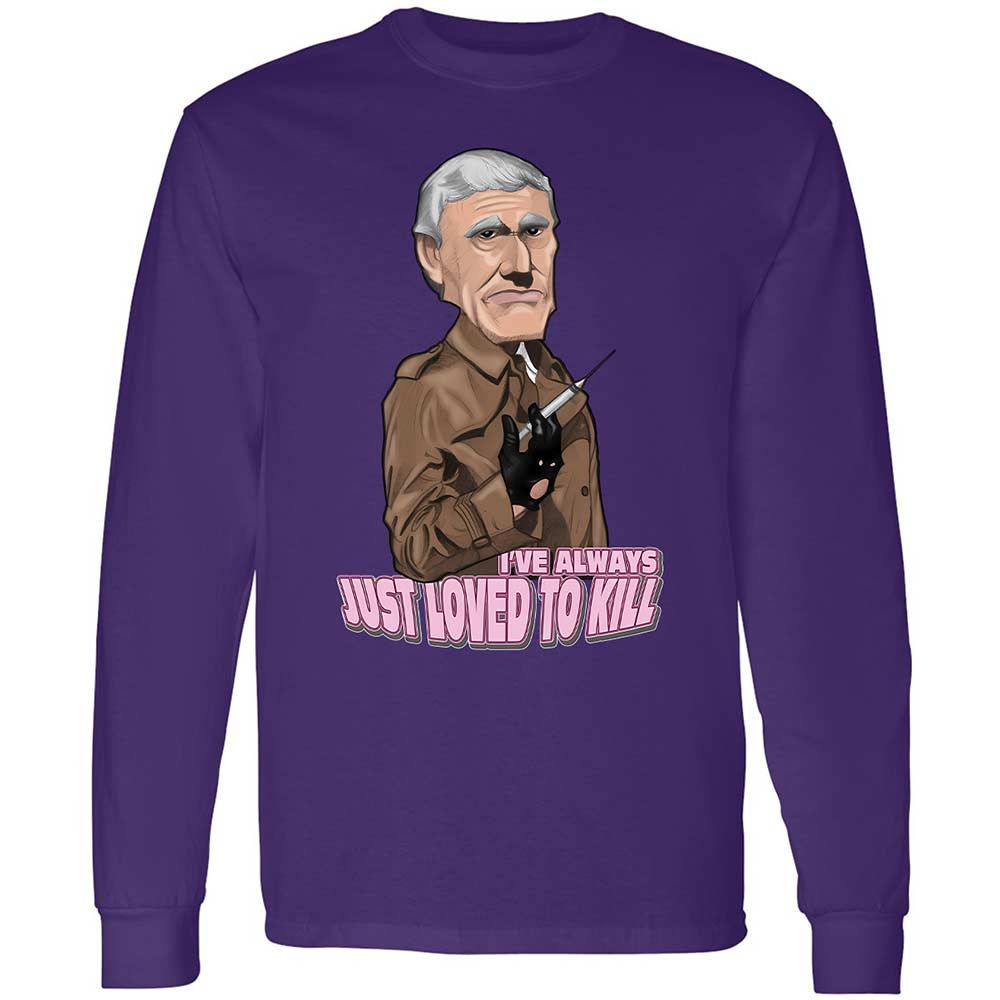 Long Sleeve T-Shirt - 369BY8EX - Purple - 9