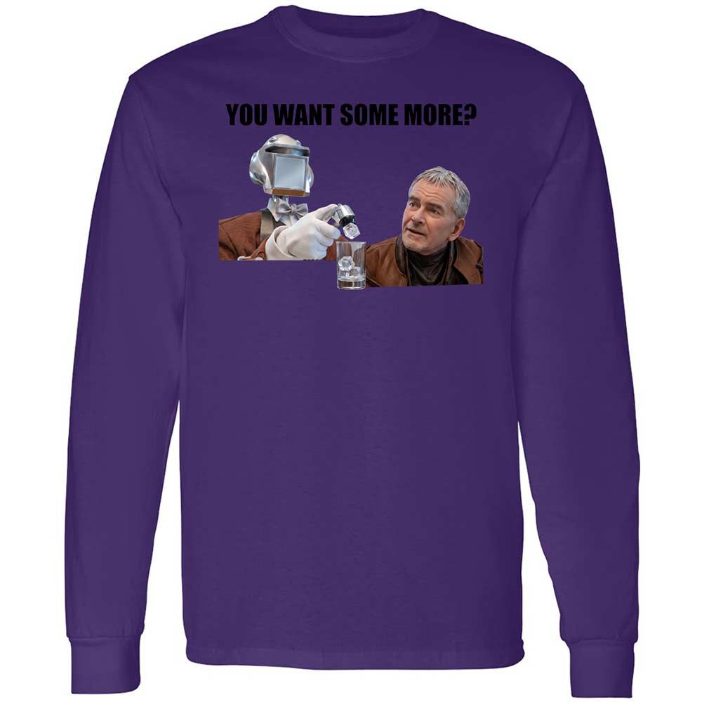 Long Sleeve T-Shirt - 6G77Q8WF - Purple - 9